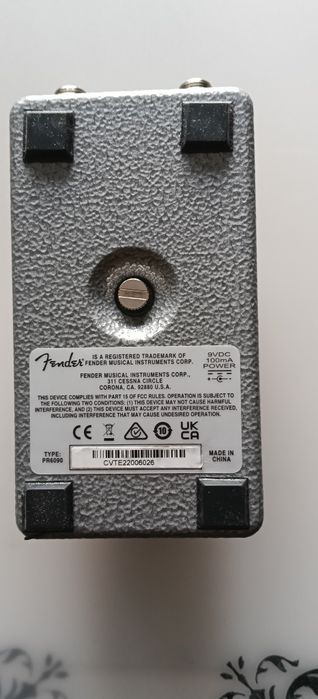 Fender reverb effect