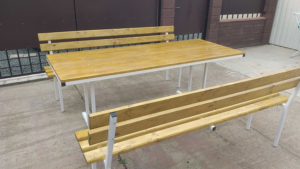 Mobilier gradina, masa+banci