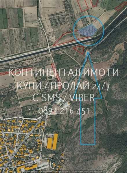 кодл 63086. Череши 4400м2 в отл. състояние, с ограда на 700м от селото