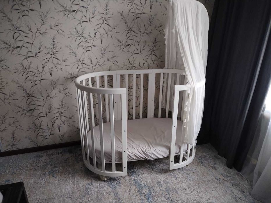 Кроватка-трансформер Ellipsebed