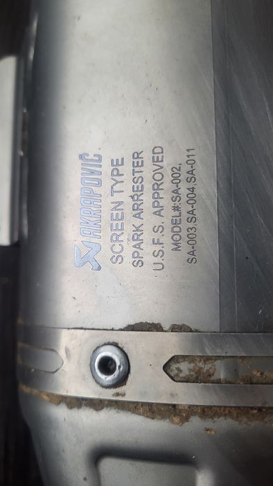 Vând tobă akrapovic( Ktm,huswarna ,gas gas, yamaha, honda, suzuki)