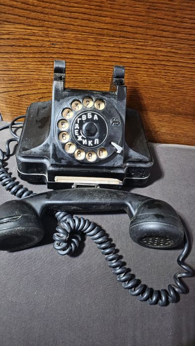 Дисковый раритетный телефон 60гг