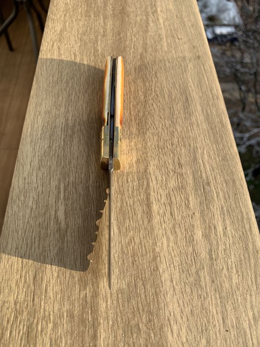 Сгъваемо ножче ръчно изработено