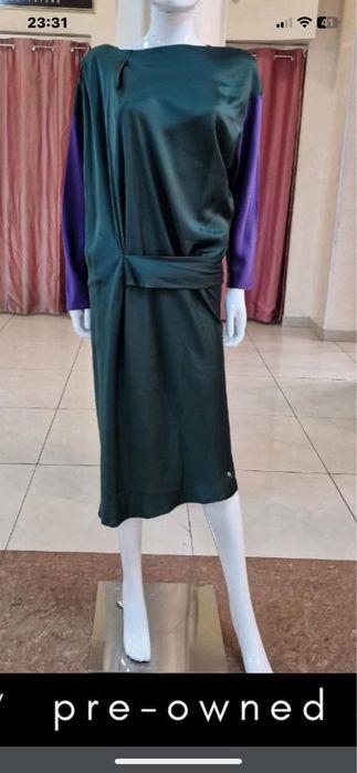 Платье шелковое женское