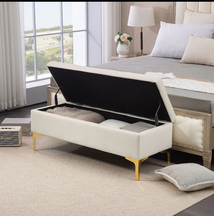 Пейка с място за съхранение, товароносимост до 120 кг, 120 x 44 x 44,5