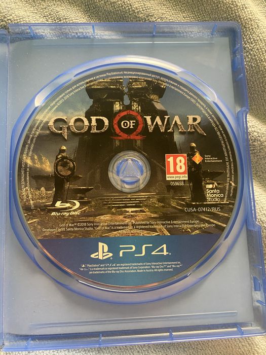 продам god of war пс4 версия