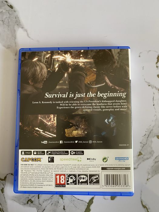 Продам resident evel 4 remake