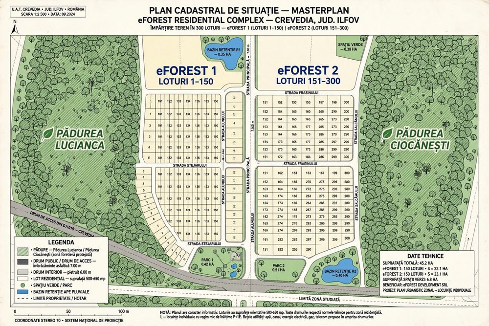 Teren crevedia eForest