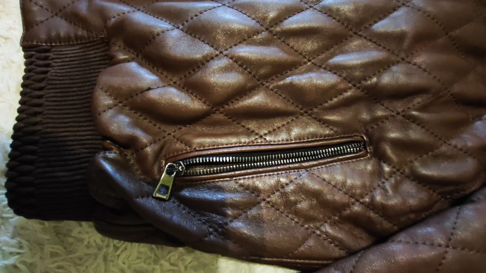 Куртка из натуральной кожи