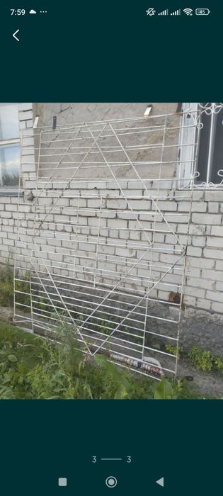 Продам решетки от лоджии,