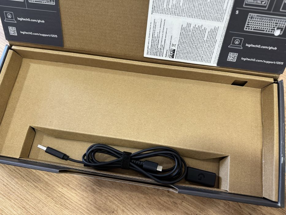 Нова! Logitech G515 Lightspeed TKL Геймърска клавиатура