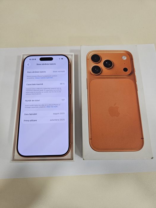 iPhone 17 Pro 256GB in stare impecabila