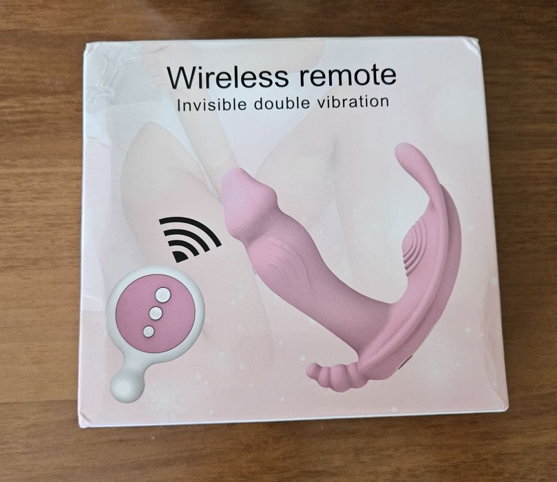 Wireless remote invisible double vibration