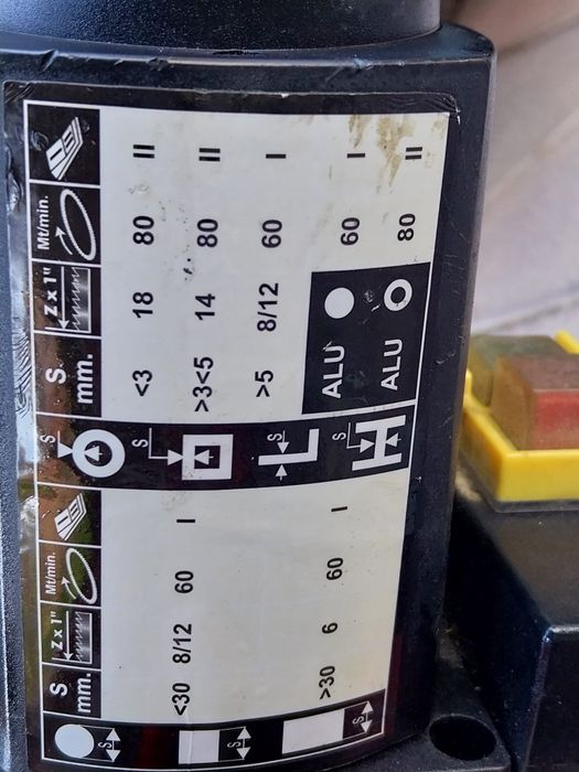 Mașina cu banda ptr. debitat fier FEMI XL 780 că și noua