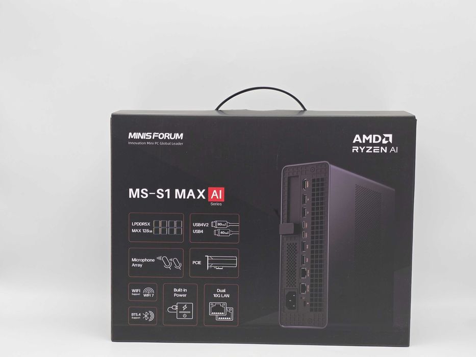 Minisforum MS-S1 MAX Ryzen AI Max+ 395 128GB Ram LPDDR5x 2TB SSD Nou