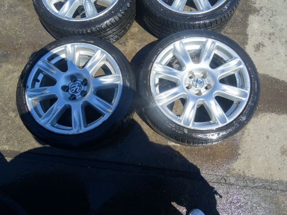 Vand Jante Aliaj BBS cu Cauciucuri Volkswagen Polo Cross 215/40 ZR17 71/2Jx17H2ET35 din 2008