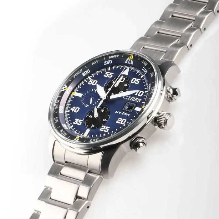 Нов часовник Citizen Eco-Drive Chronograph CA0690-88L - гаранция