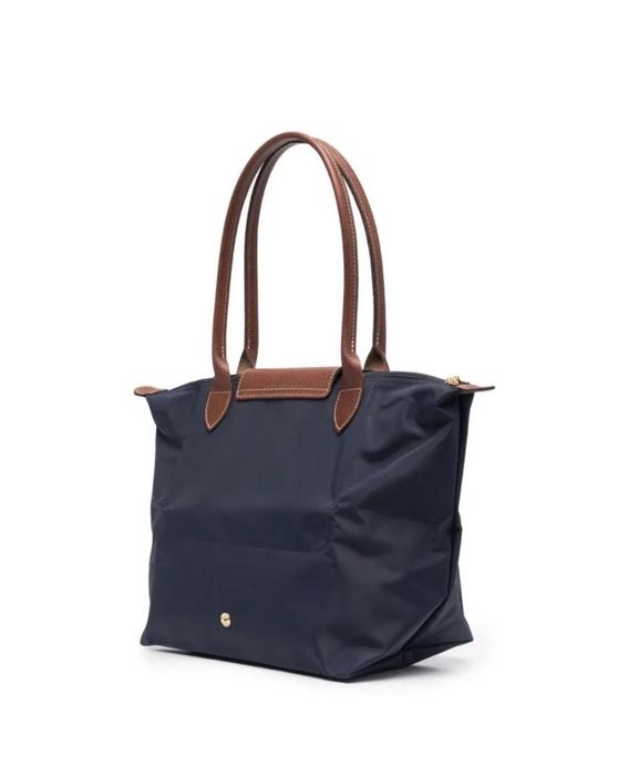 Сумка шоппер синего цвета