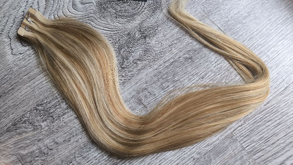 Естествени удължения 24" - 10бр. с лепяща лента