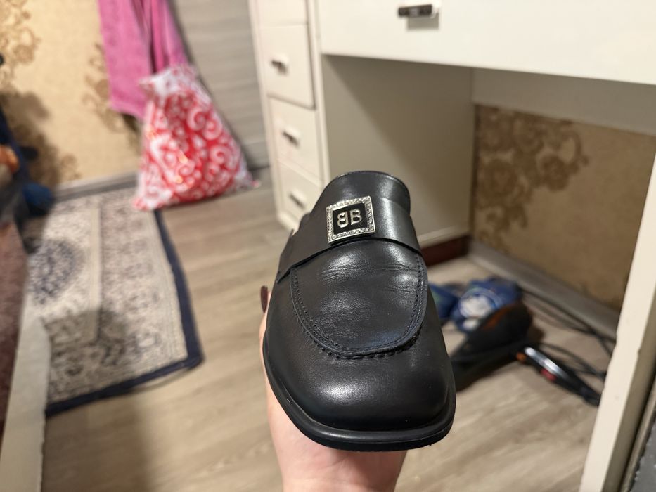 Мюли обувь кожа турция