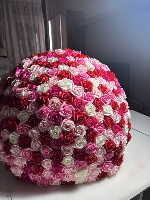 Buchet 201 trandafiri de săpun