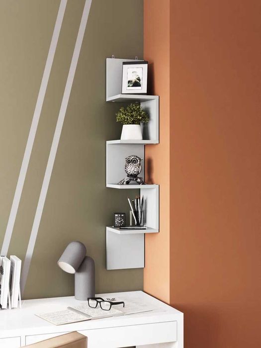 Полка угловая 20х20х106 см / Burchak javoni (devorga osiladigan)