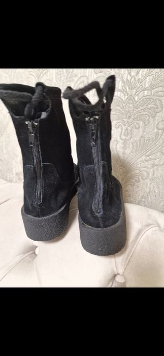 Ghete piele naturala chanel 36