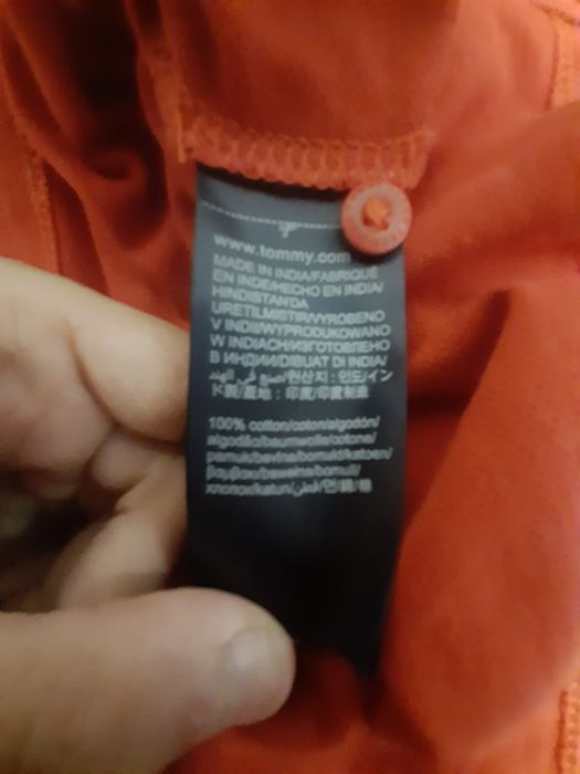 Tommy Jeans тениска червен цвят