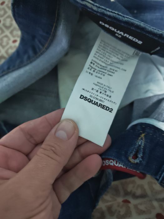 Blugi Dsquared mărimea 52 impecabili