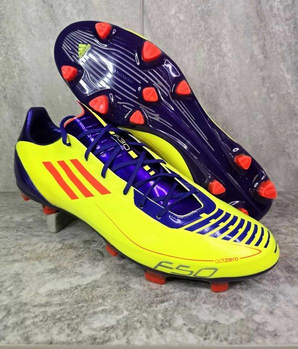 Професионални футболни бутонки adidas F50 Yellow Performance