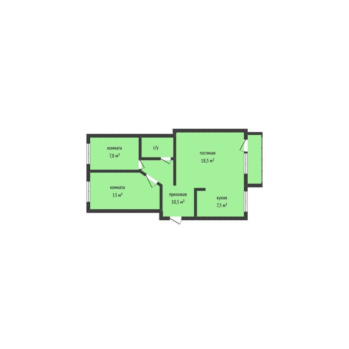 Продам 3 ком квартиру рн КЖБИ