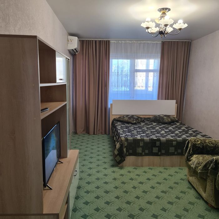 Кв. 5мкр. 28 дом, 1-комн. квартира по часам 1500т и посуточно 9000т