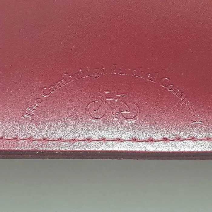 Vintage Cambridge Satchel Company Red Bag