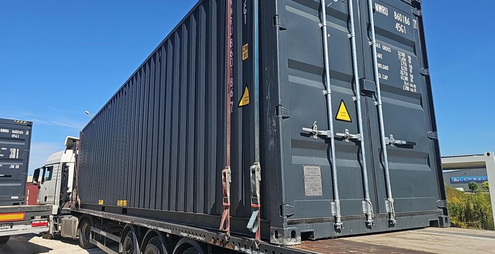 Containere Maritime 40 FT High Cube - Livrare Rapidă în Toată România