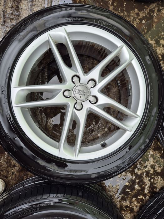 4бр алуминиеви джанти за Ауди Q5/ 2016г/ 8ж Х 19/ ет 39/5Х 112/