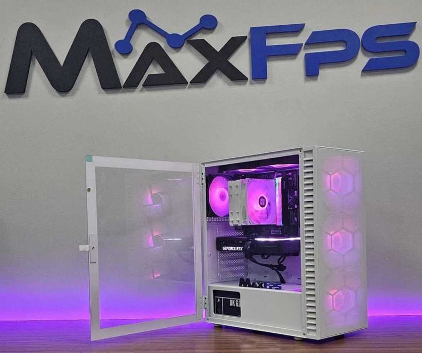 Компютър За Игри! RTX 3060ti, AMD Ryzen 5 5600, SSD 500GB, 16 RAM