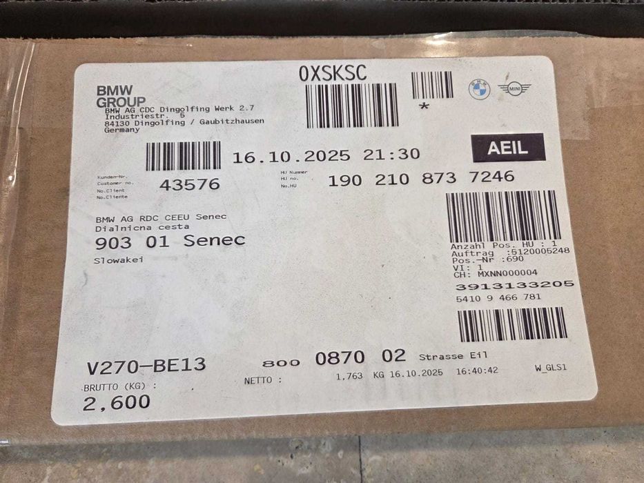 Rulou trapa NOU BMW X4 G02 X4 M F98 X6 G06 x6 M F96 negru M antracit