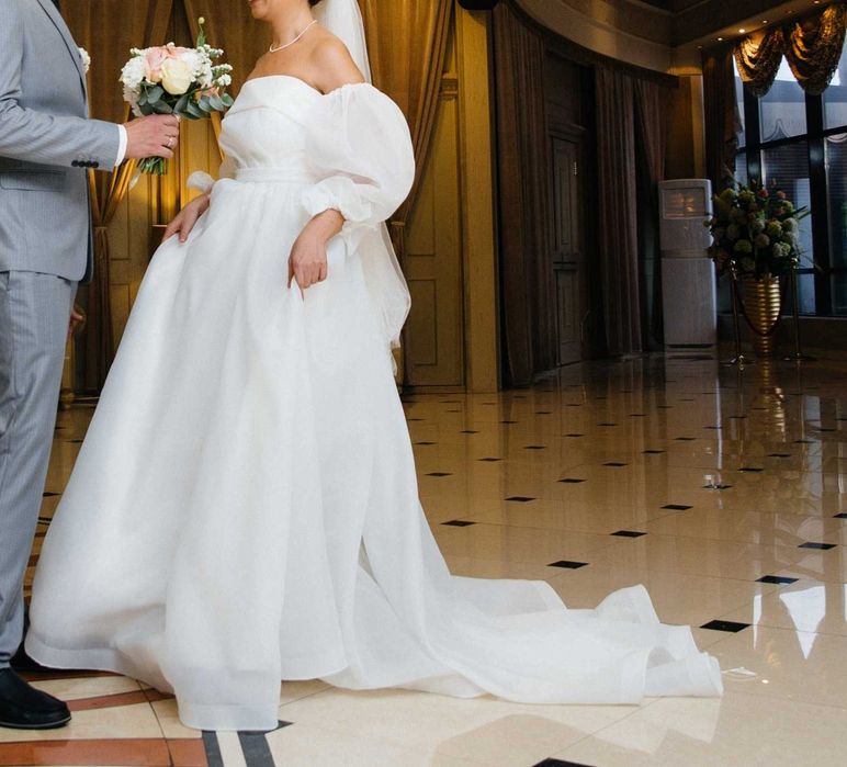 Счастливое свадебное платье