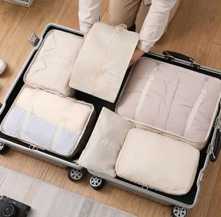 7 talik chamadan organayzer sayohat uchun