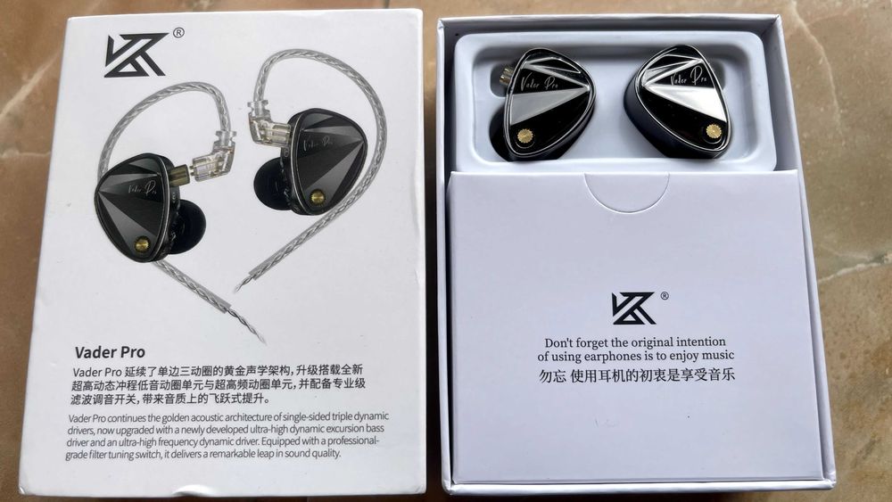 Casti In Ear KZ Vader sau Vader Pro