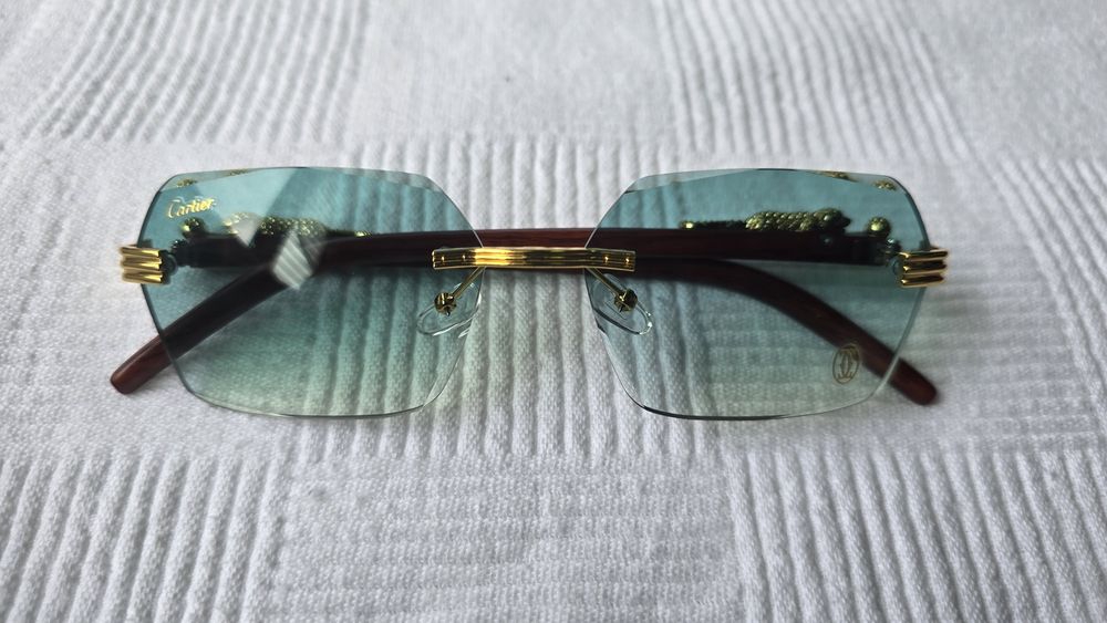 Ochelari de soare Rayban Cartier green