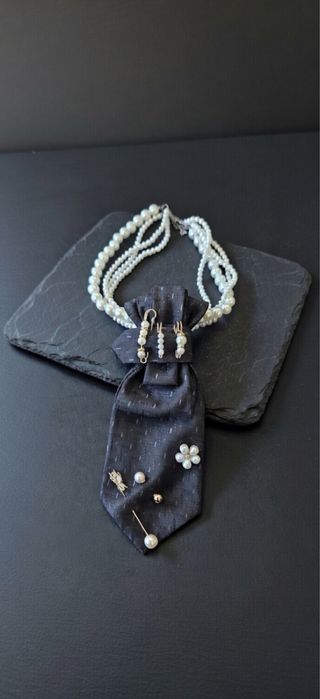 Уникален аксесоар бижу вратовръзка