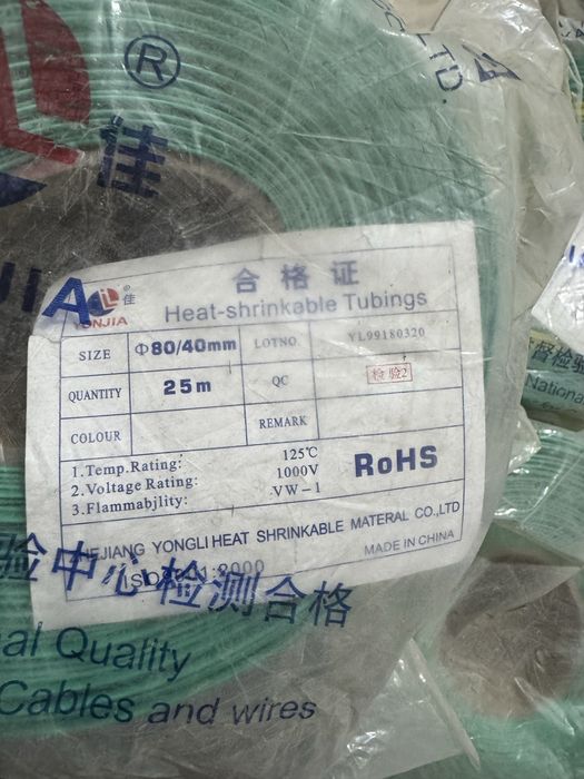 Оптический муфта термоусадка 80/40мм