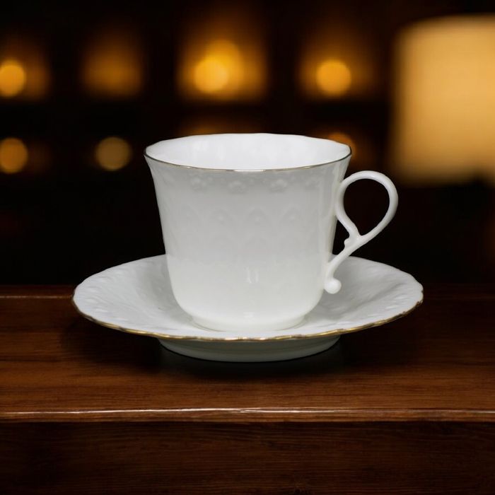 Български чаши за кафе,костен порцелан