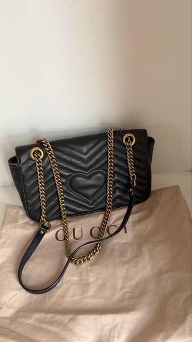Дамска чанта естествена кожа Gucci