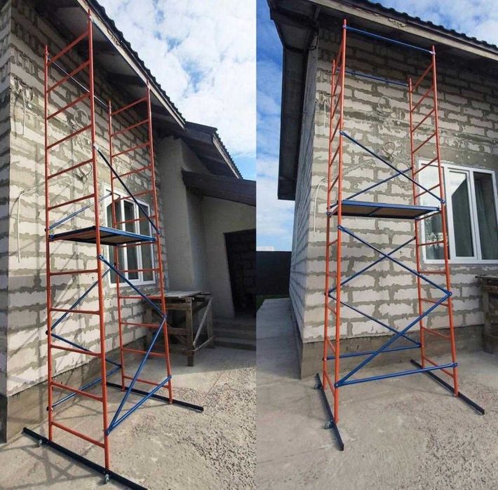 Вышка тура, Леса рамные