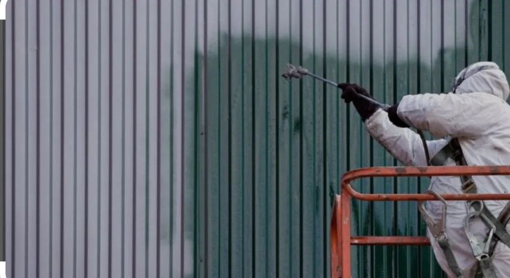 Крыша забор кыраска  маляр краска пултам алматы и область