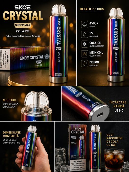 Vape Crystal 4500 puf