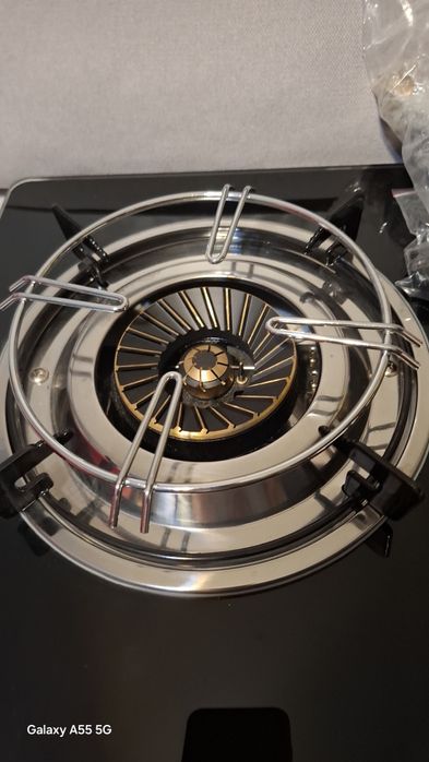 Газов котлон за къмпинг или градина