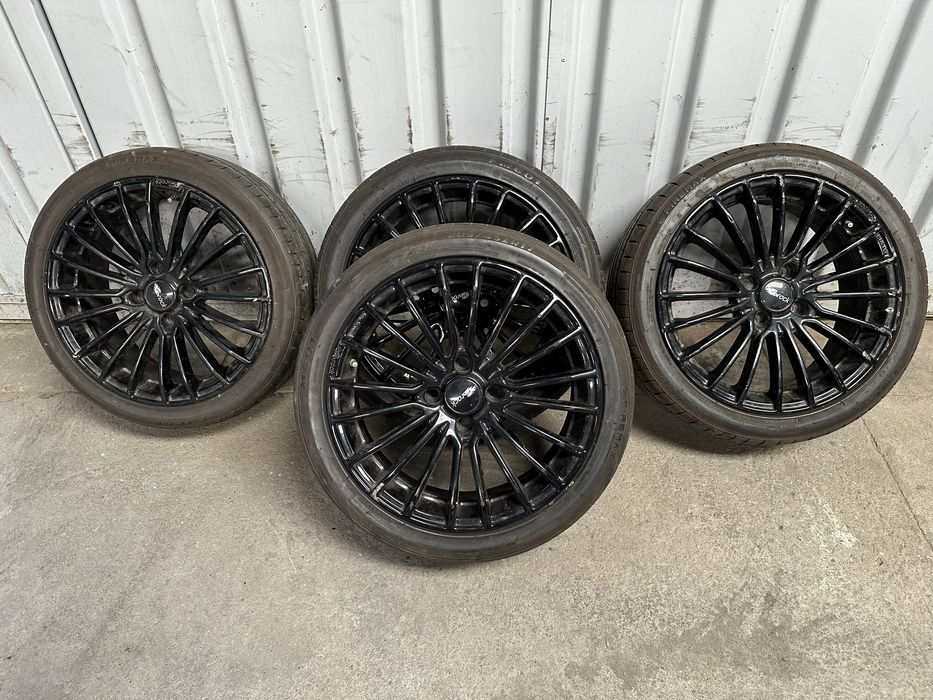 Jante Brock B24 17” 4x108 + anvelope 205/45 R17